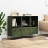 Aparador de acero laminado en frío verde oliva 101,5x39x73,5