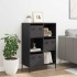 Aparador de acero negro 68x39x103,5