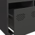 Aparador de acero negro 68x39x103,5