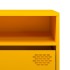 Mueble TV acero laminado en frío amarillo mostaza