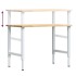 Banco de trabajo madera maciza de roble 100x60x(71,5-98)