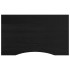 Banco de trabajo madera roble marrón oscuro 100x60x(71,5-98)