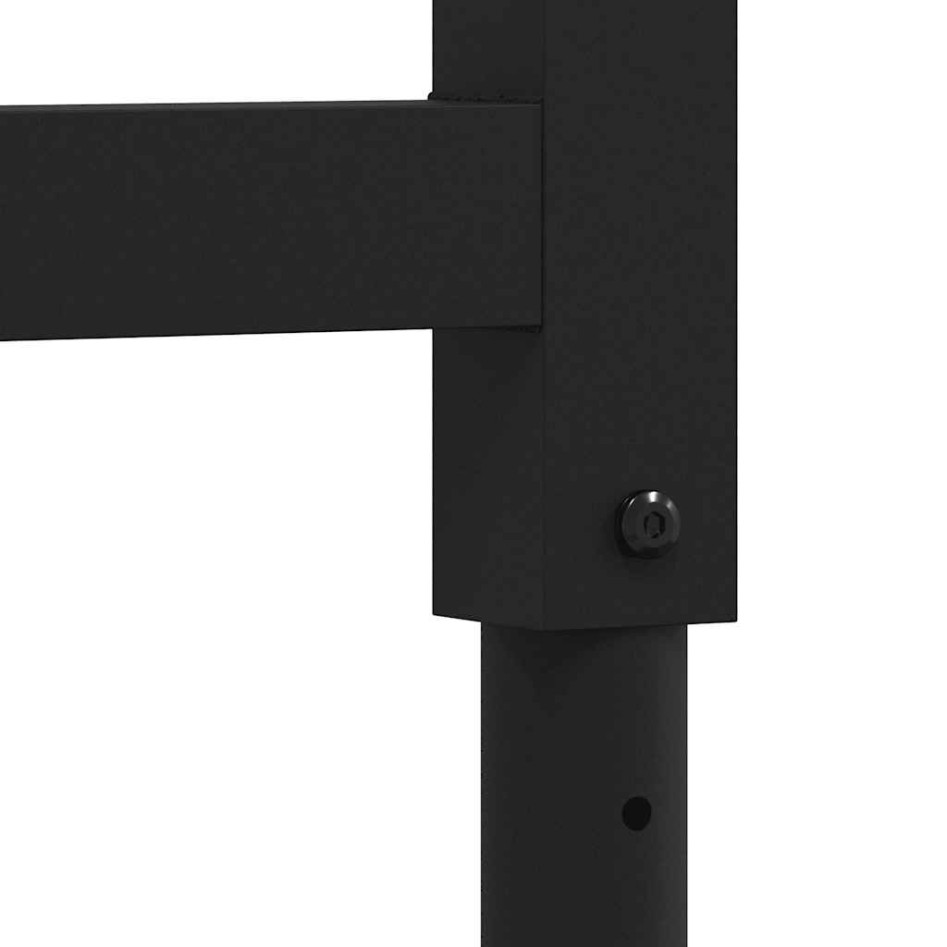 Banco de trabajo madera roble marrón oscuro 100x60x(71,5-98)