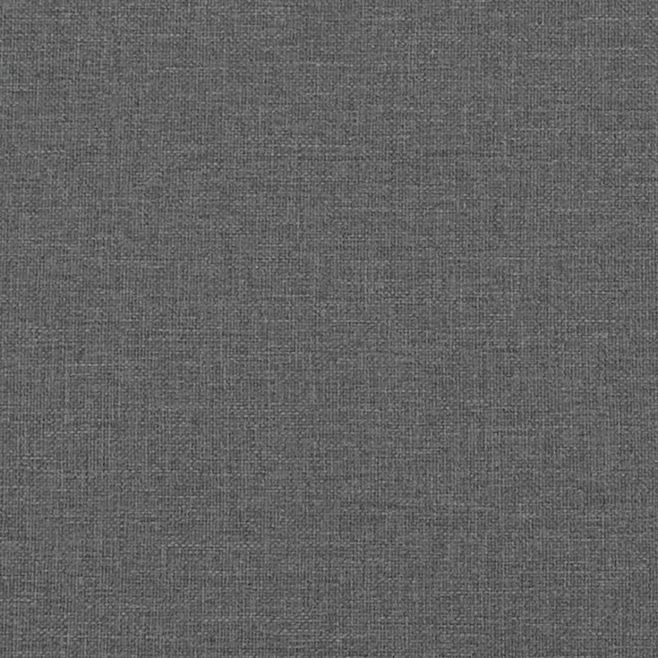 Silla mecedora de tela gris oscuro 74x90x102