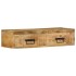 Mueble de TV de pared madera maciza de mango rugosa 80x30x19