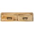 Mueble de TV de pared madera maciza de mango rugosa 80x30x19