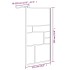 Mampara de ducha accesible vidrio ESG blanco 115x195