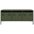Mesa de centro acero laminado frío verde oliva 101,5x50x43,5