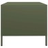 Mesa de centro acero laminado frío verde oliva 101,5x50x43,5