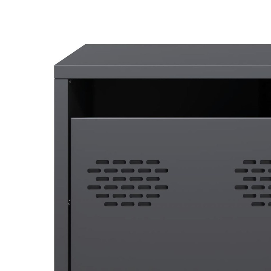 Mesa de centro acero laminado en frío antracita