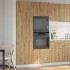 Mueble frigorífico madera ingeniería roble artisan 60x57x207