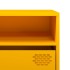 Mueble TV acero laminado en frío amarillo mostaza