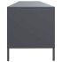 Mueble de TV acero laminado en frío antracita 202x39x43,5