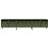 Mueble TV acero laminado en frío verde oliva 202x39x43,5
