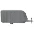 Funda para caravana tela no tejida gris 550x250x220