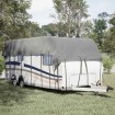 Cubierta de techo para caravana tela no tejida gris 700x300 cm
