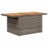 Set de muebles de jardín 6 pzas y cojines ratán sintético