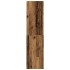 Armario de madera de ingeniería roble envejecido 50x50x200