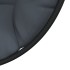 Silla colgante huevo con soporte ratán y acero