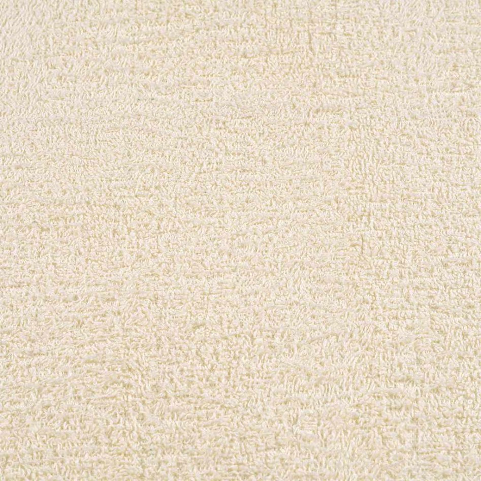 Toallas de Baño 10 uds Crema 100x150 cm 360 g/m² 100%