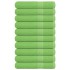 Toallas de sauna 10 uds verde manzana 80x200 cm 360