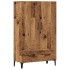 Aparador de madera de ingeniería madera vieja 70x31x115