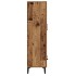 Aparador de madera de ingeniería madera vieja 70x31x115