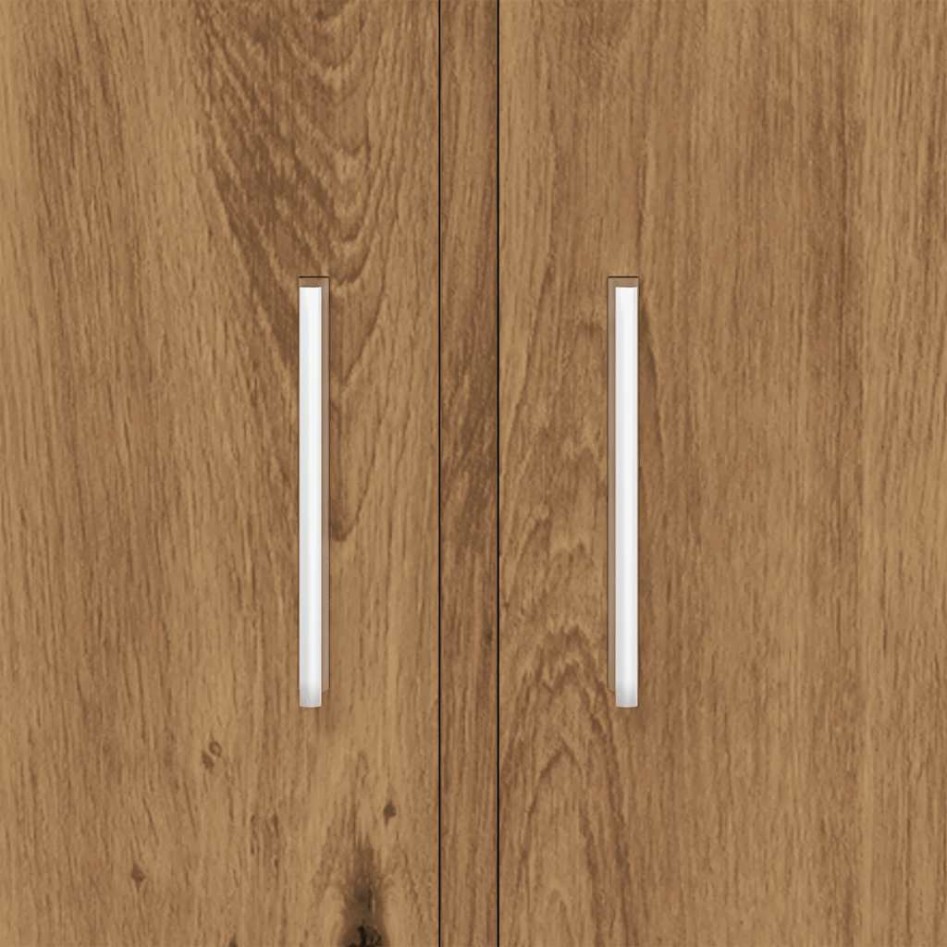 Soporte de acuario madera ingeniería roble artisan 101x41x58