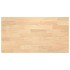 Encimera de cocina rectangular madera maciza