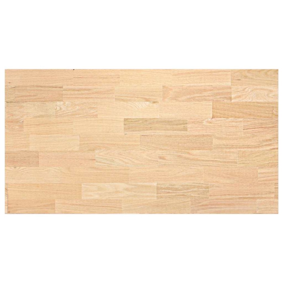 Encimera de cocina rectangular madera maciza