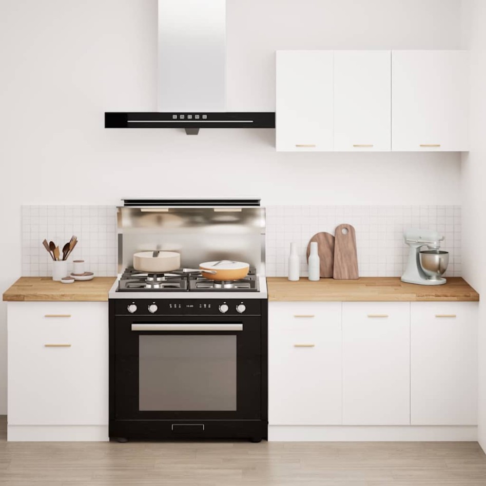 Encimera de cocina rectangular madera maciza