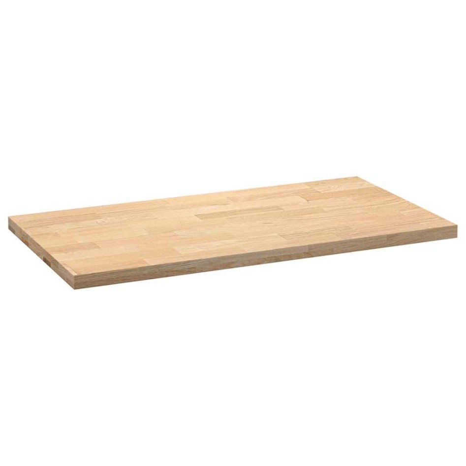 Encimera de cocina rectangular madera maciza