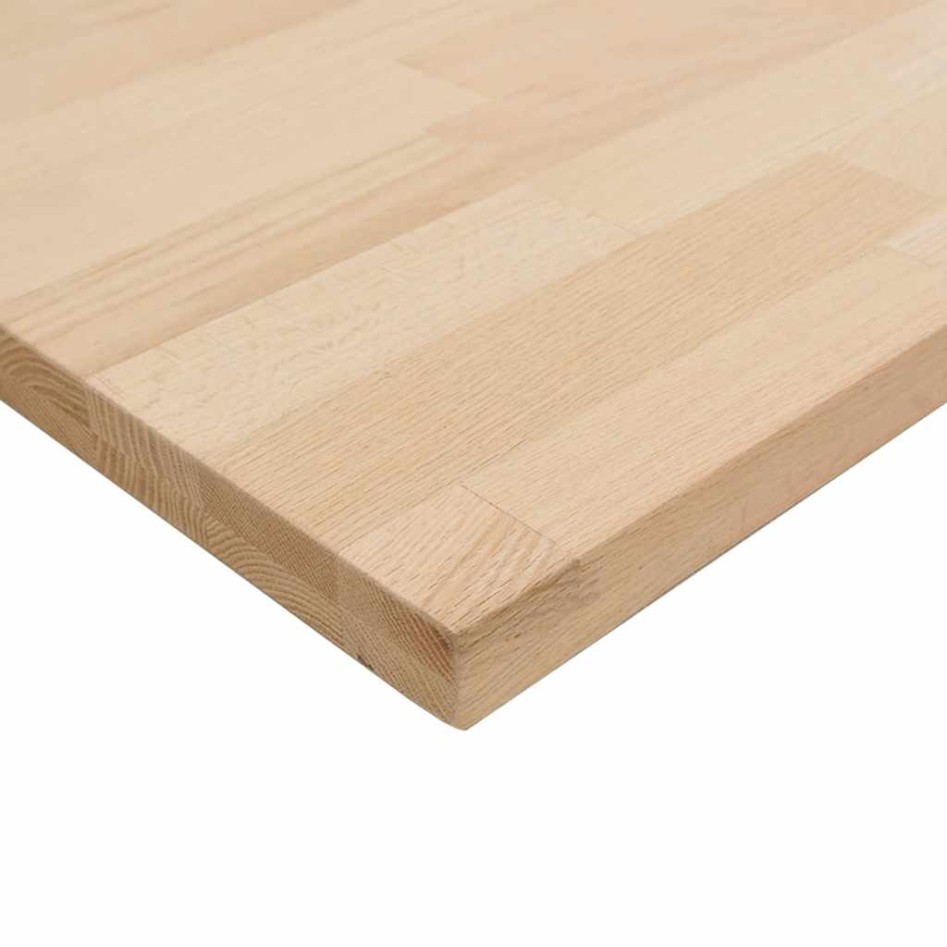 Encimera de cocina rectangular madera maciza