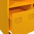 Aparador acero laminado en frío amarillo mostaza 135x39x73,5