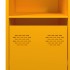 Aparador acero laminado en frío amarillo mostaza 135x39x73,5