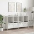 Aparador de acero laminado en frío blanco 135x39x73,5