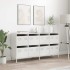 Aparador de acero laminado en frío blanco 135x39x73,5