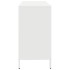 Aparador de acero laminado en frío blanco 135x39x73,5