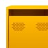 Aparador acero laminado en frío amarillo mostaza 135x39x73,5