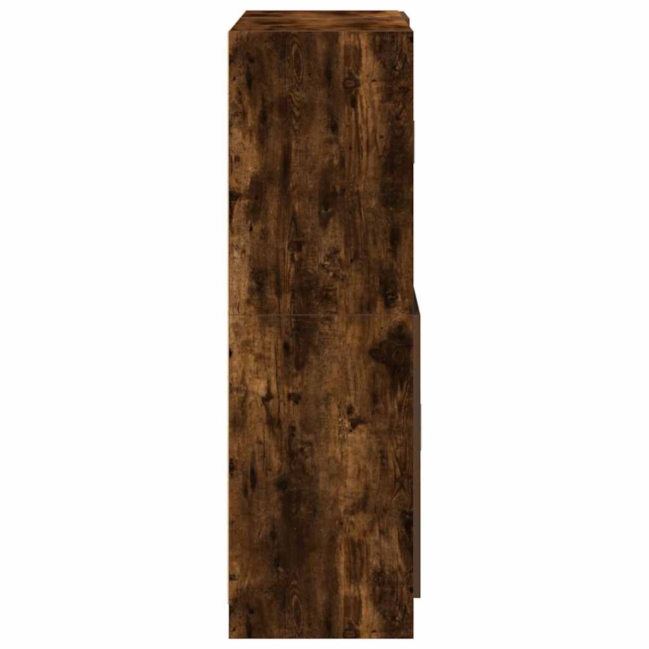 Set de muebles de cocina 2 pzas madera ingeniería roble