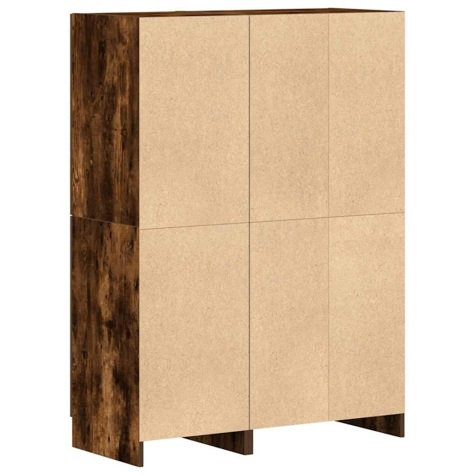 Set de muebles de cocina 2 pzas madera ingeniería roble