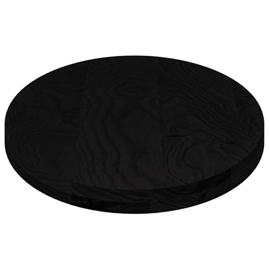 Tablero de mesa ovalado madera maciza de roble 100x50x4