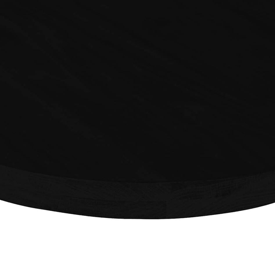 Tablero de mesa ovalado madera maciza de roble 100x50x4