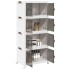 Caja de almacenaje apilable con ruedas 4niveles