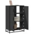 Aparador alto madera de ingeniería y metal 68x35x106,5