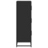Aparador alto madera de ingeniería y metal 68x35x106,5