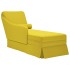 Chaise longue respaldo reposabrazos derecho terciopelo