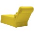 Chaise longue respaldo reposabrazos derecho terciopelo