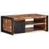 Mesa de centro multicolor 90x50x36 cm madera maciza