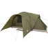 Tienda campaña familiar iglú 6 personas impermeable verde